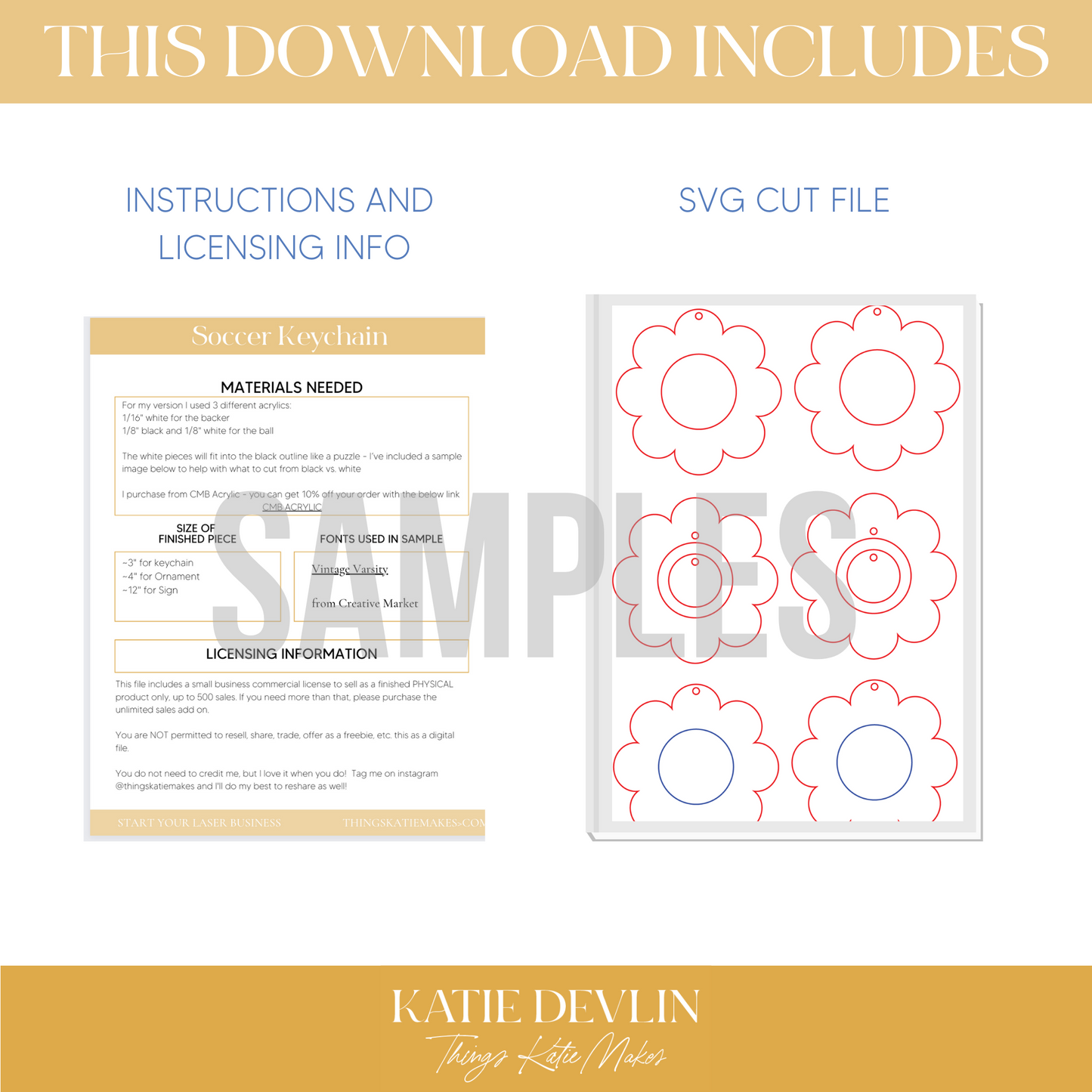 Baseball Keychain Laser Ready SVG - Keychain, Ornament and Sign Sized