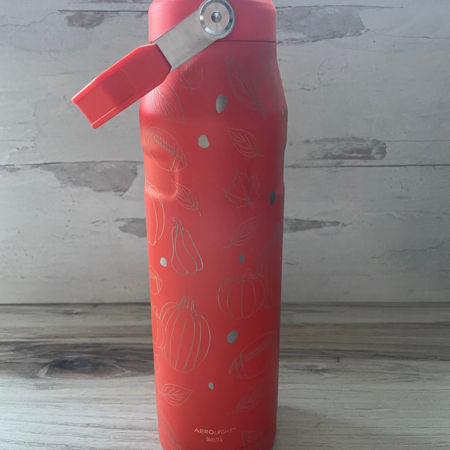Fall Engraved Stanley AeroFlow 36 oz Water Bottle