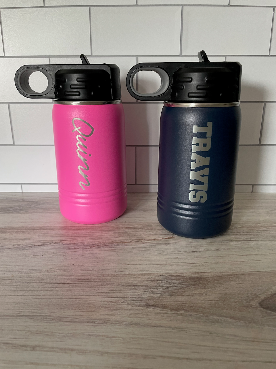 Personalized 12 oz Water Bottles