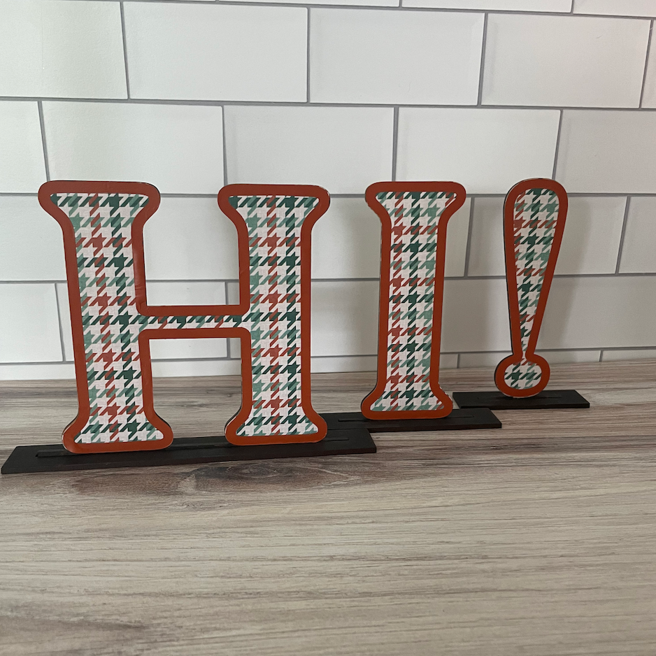 Alphabet & Numbers Standing Signs - Mega Bundle