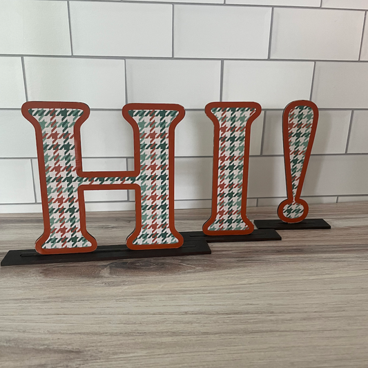 Alphabet & Numbers Standing Signs - Mega Bundle