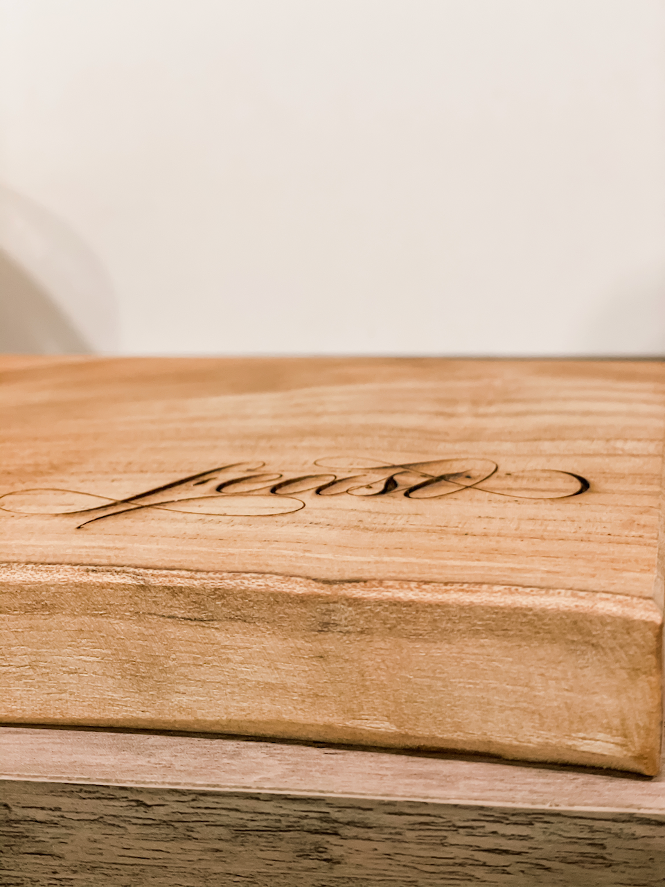 Feast Engraved Cutting Board