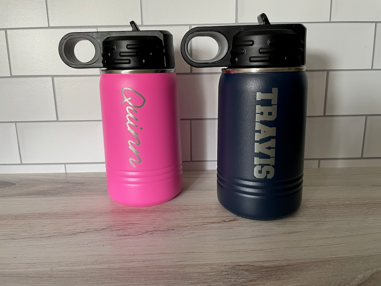 Personalized 12 oz Water Bottles