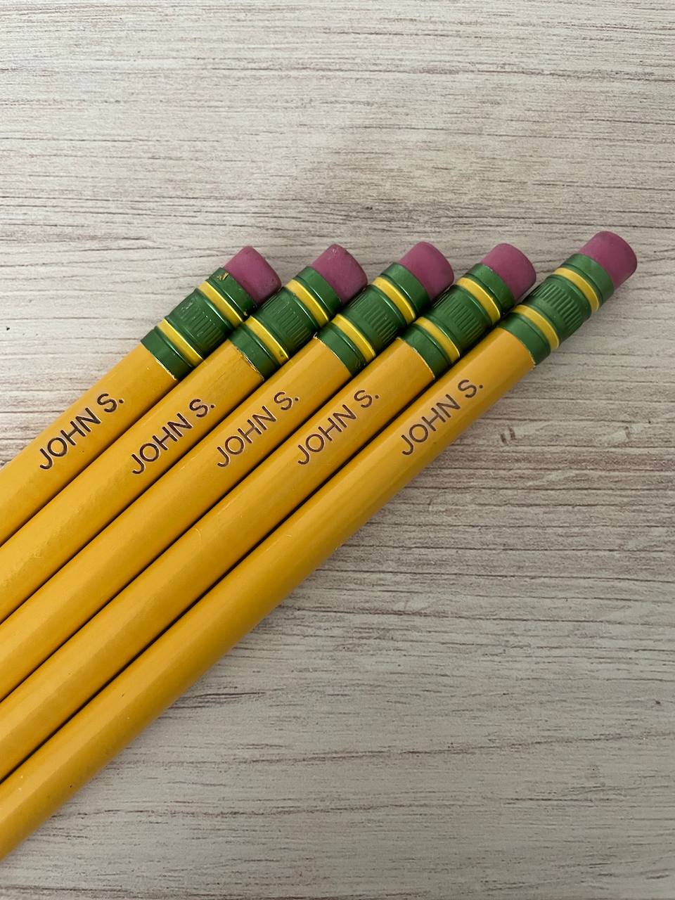 Engraved My First Ticonderoga Pencils - 5 pack