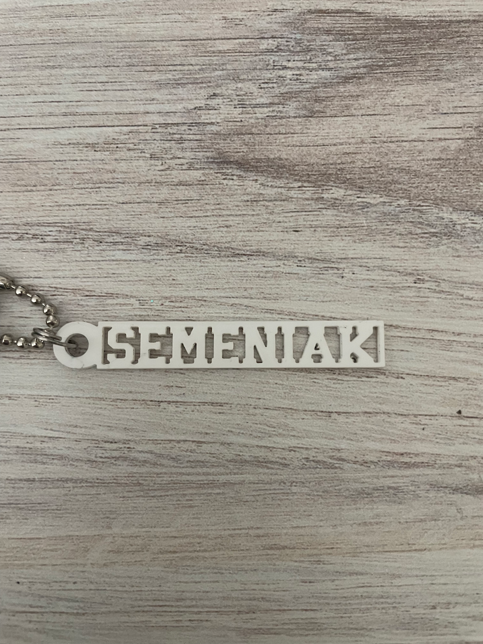 Personalized Mini Baseball Bat Keychain/Backpack Tag - Laser Engraved