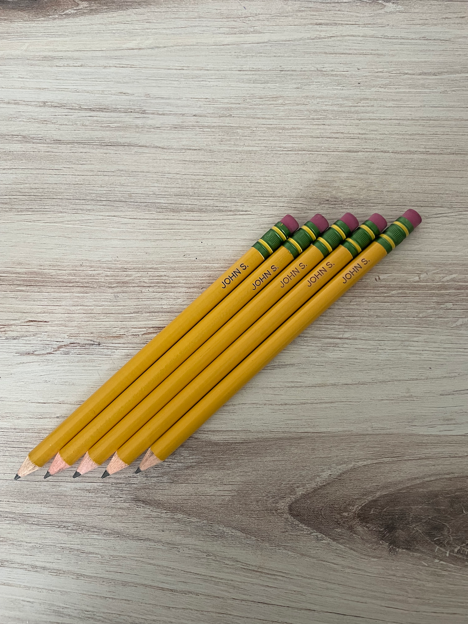 Engraved My First Ticonderoga Pencils - 5 pack