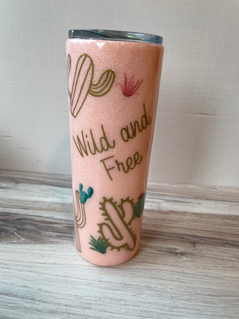 Wild and Free One of a Kind Tumbler