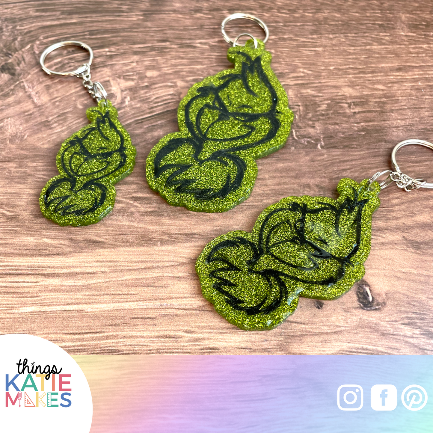 Grinch Keychains