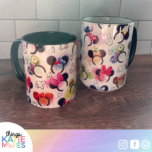 Magic Character Mouse Ears Mug - Great Coffee Mug gift!