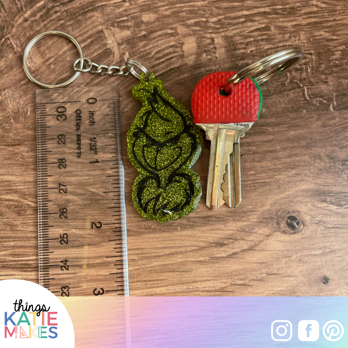 Grinch Keychains