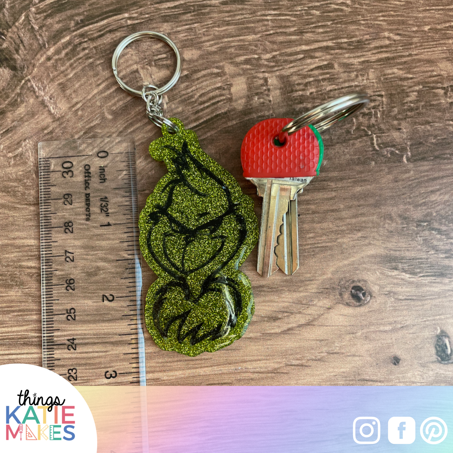 Grinch Keychains