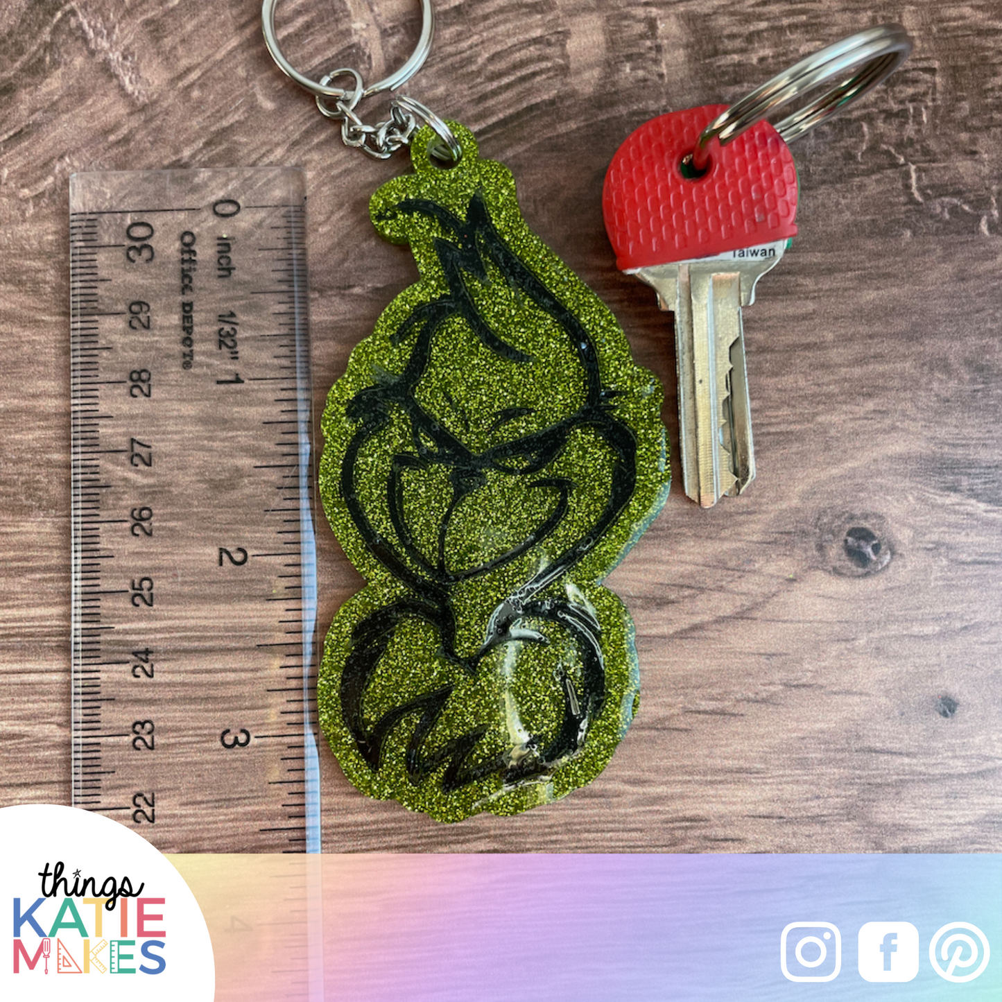 Grinch Keychains