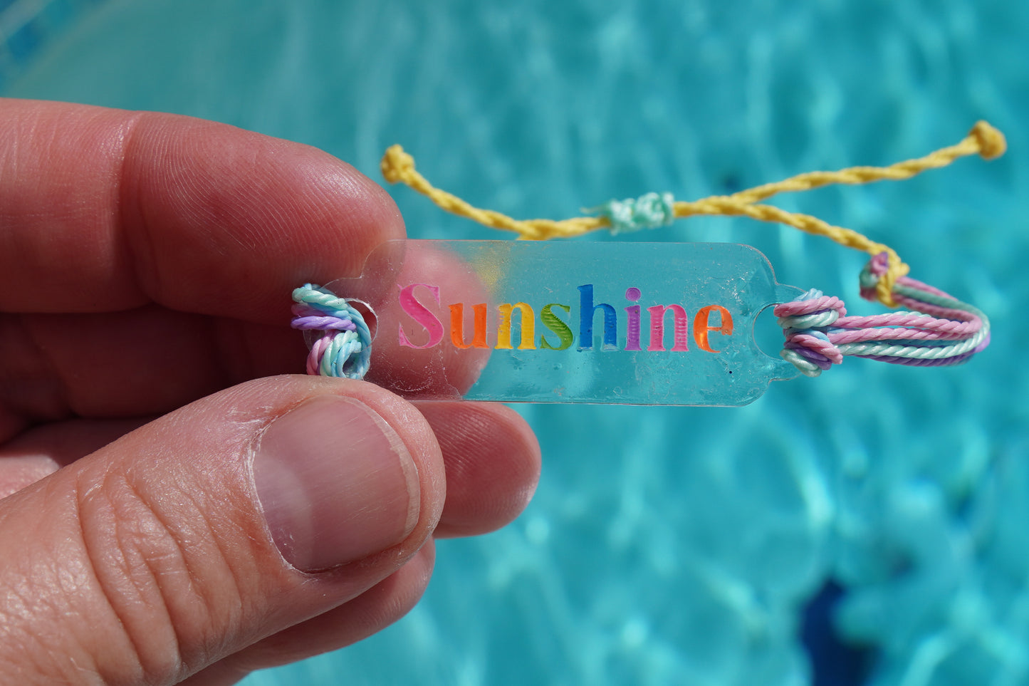 Sunshine Waxed String Bracelet