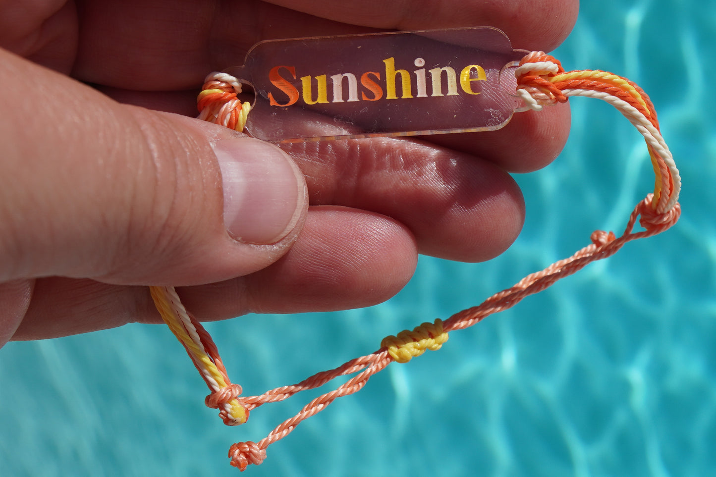 Sunshine Waxed String Bracelet